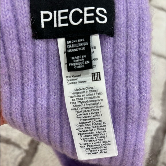 Purple Head Scarf - Picture 3 of 3